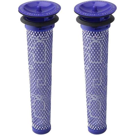 Confezione da 2 prefiltri di ricambio per Dyson DC59, DC62, DC74, V6, V7, V8. -Crezuo