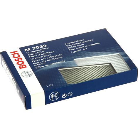 Bosch M2039 - Filtre d'habitacle standard - filtre à poussière et à pollen