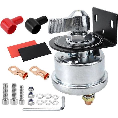 200A 12V batterie Disconnect interrupteur renforcé avec latéral Post support (1/5)