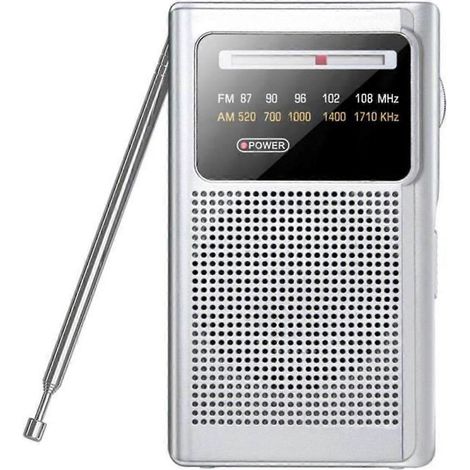 Radio portable rétro AM-FM-WB pour la randonnée, le jogging et le camping (1/5)
