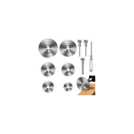 Disques de Coupe pour Dremel, HSS, Lame Mini Scie Circulaire pour Couper Bois, Plastique et Métal (1/5)