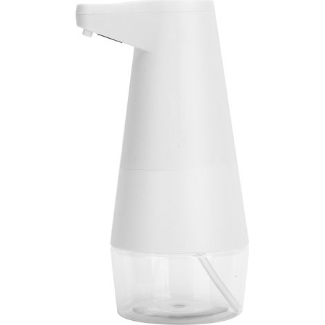Distributeur de savon liquide intelligent automatique, rechargeable à induction USB, lave-mains mural blanc pour cuisine et salle de bain (1/5)