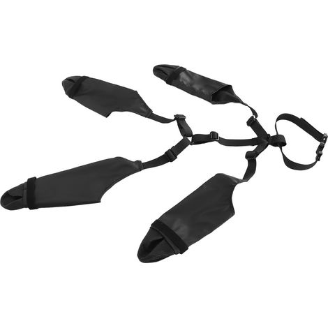Bottes à bretelles pour chien, confortables, respirantes, résistantes à la saleté et imperméables, idéales en toutes saisons pour la marche, la course et la randonnée en extérieur (taille M). (1/5)