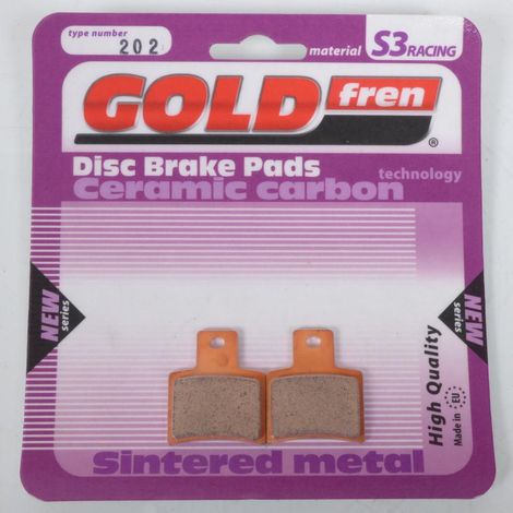Plaquette de frein Gold Fren pour moto enfant Minimoto New AVG (1/2)