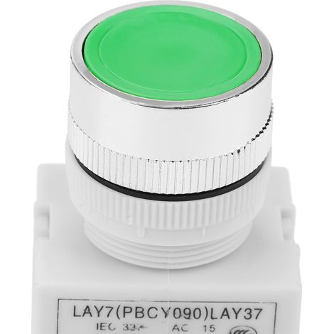 Interrupteur à bouton-poussoir plat à réarmement automatique LAY37-11BN (1/5)