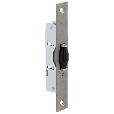 Metalux – Serrure à rouleau encastrée Série 23 – Têtière inox – Rouleau réglable en delrin – Pour bois dur – Fabrication française
