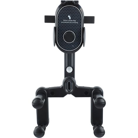 Support téléphone voiture rétroviseur rotation 360°, fixation universelle pour smartphone (1/5)