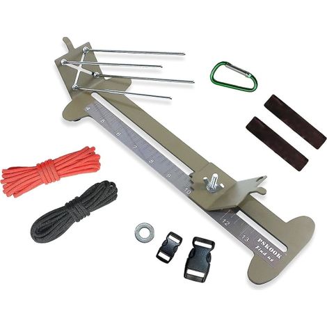 Jeu de forets à chanfreiner réglable, limiteur en acier allié, accessoire électroportatif pour bois et métal (1/4)