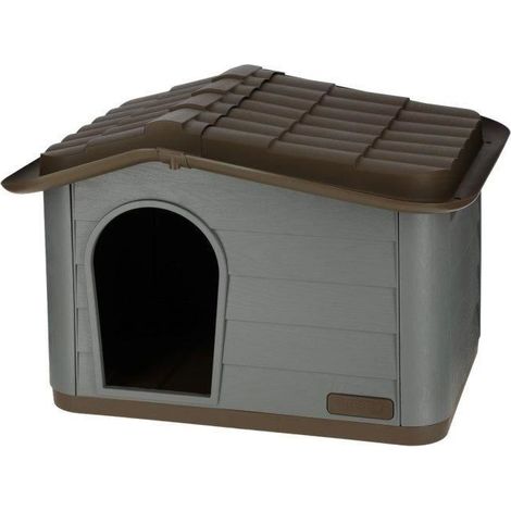Kerbl Paola Eco XL casa para gato gris duradera (1/5)
