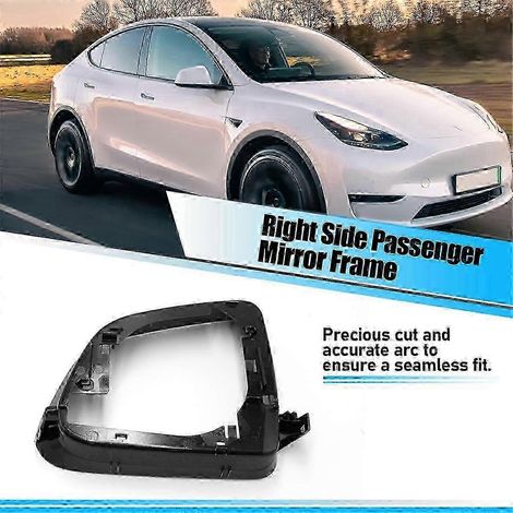 Unterer Halterungsrahmen für Tesla Model Y 2019-2023 Seitenspiegelabdeckungen - Teile 8202101 & 8202201 Edition 0618