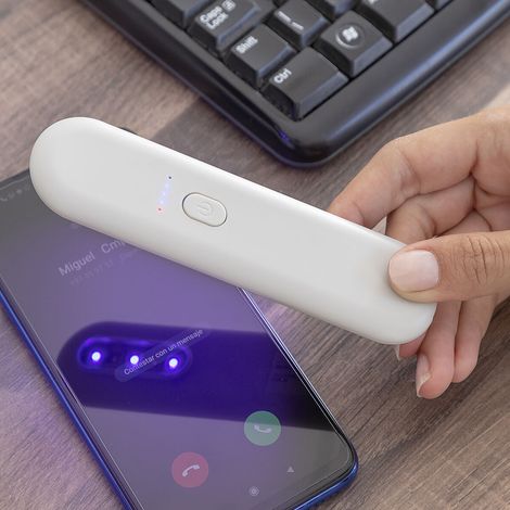 LAMPARA DESINFECCION ULTRAVIOLETA RECARGABLE (1/5)