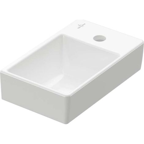 V&B Handwaschbecken AVENTO 360x220mm Becken li HL re o ÜL Sto wh C+ (1/2)