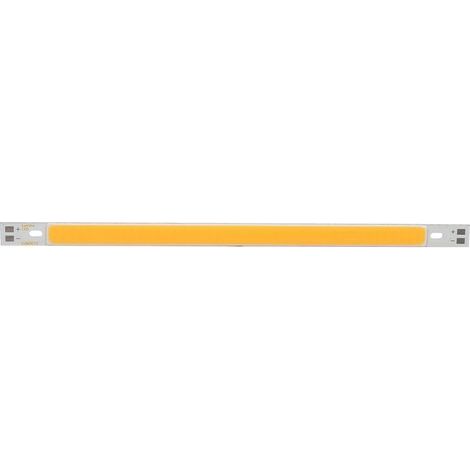 Bande lumineuse LED COB 10W, 2 pièces, ampoule 12-14V, 1000lm, pour bricolage, 200x10MM, blanc chaud (1/5)