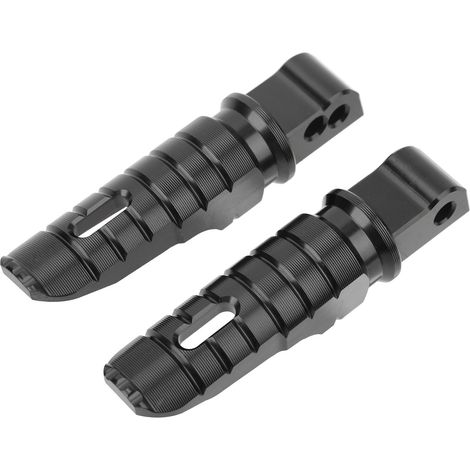 Paire de repose-pieds arrière de moto en alliage d'aluminium T6063 usiné CNC, de remplacement pour Benelli Tornado 252R 2021-2022, noirs. (1/5)