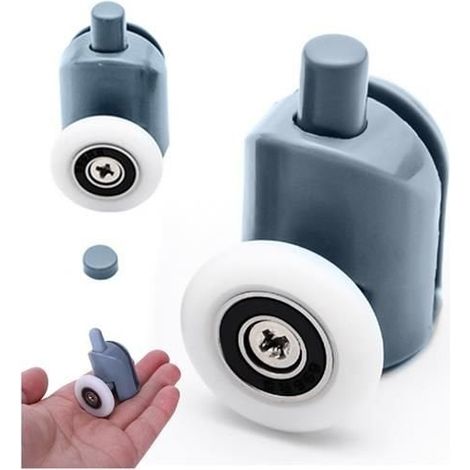 Ruhhy Ruota per doccia in plastica e acciaio inossidabile (1/5)