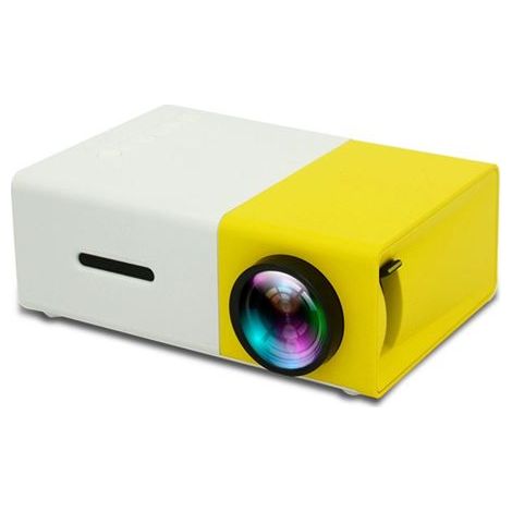Filiyano-Vidéoprojecteur YG300 1080p USB HDMI AV SD Mini Portable HD LE (1/4)