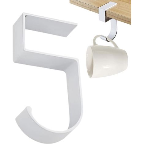 Soporte para bolsos y carteras de borde de mesa: estante de almacenamiento móvil multifuncional para escritorio.
