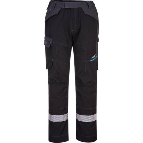 Pantalón de trabajo WX3 Service resistente a la llama multi-norma FR402 46 pulgadas Negro