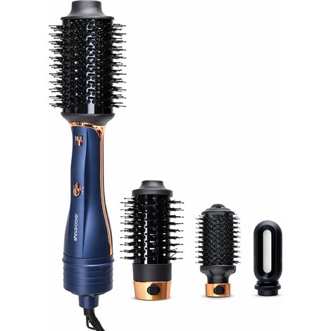 Aigostar Kit Spazzole Aria Calda 1200W 3in1 Styling Professionale Blu Oro 3 Pezzi (1/5)