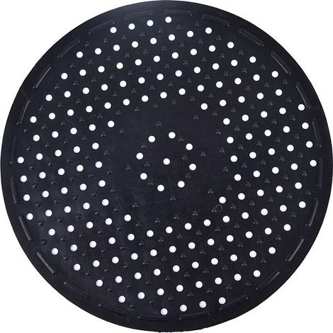Tapis d'évier en caoutchouc tapis de bassin tapis de filtre à eau de cuisine tapis antidérapant pour évier noir, noir, paquet de 1 (1/4)