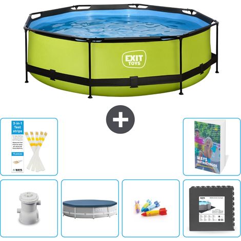 Exit Pool Rund - 300x76 cm - 7-teilig S317