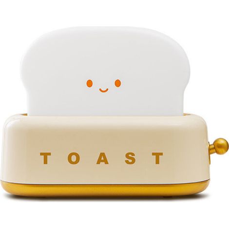 Veilleuse Bébé. Veilleuse Enfant Toaster. LED Lampe de Chevet à Intensité Variable. Petite Veilleuse Rechargeable USB. Lampe avec Fonction Minuterie. Kawaii Veilleuse Adulte. Cadeau Bebe. Femme