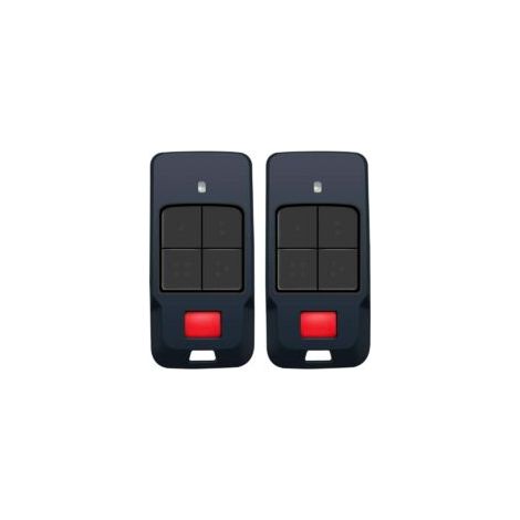 2 trasmettitori per porte da garage compatibili con BFT MITTO COOL C4 433MHz, codifica Rolling Code, MITTO COOL C2, MITTO COOL C4, telecomando universale per porte da garage - Crezuo