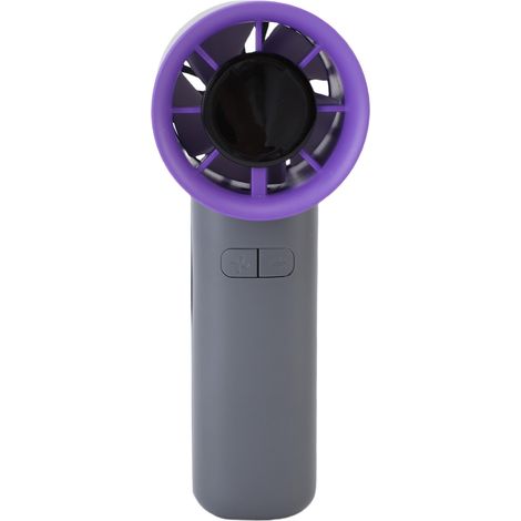 GARRYFIZH Ventilateur de refroidissement portatif alimenté par USB, silencieux, haute vitesse, vent froid, pliable à la main, batterie 2000mAh, 6W, pour voyage en plein air (1/5)