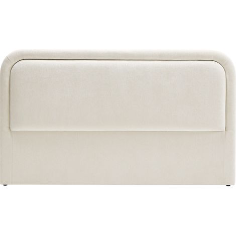 Tête de lit avec LEDs - 160 cm - Tissu texturé - Beige - IRSITA (1/5)