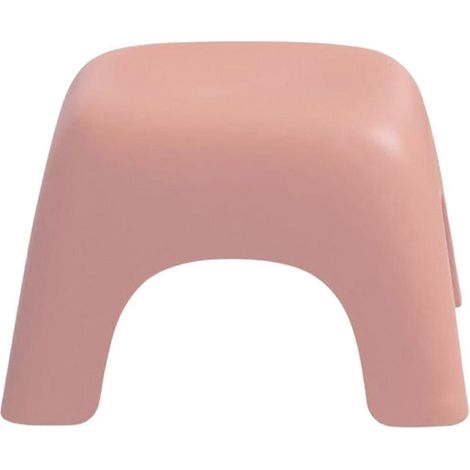 Tabouret portable léger blanc-pink (1/5)