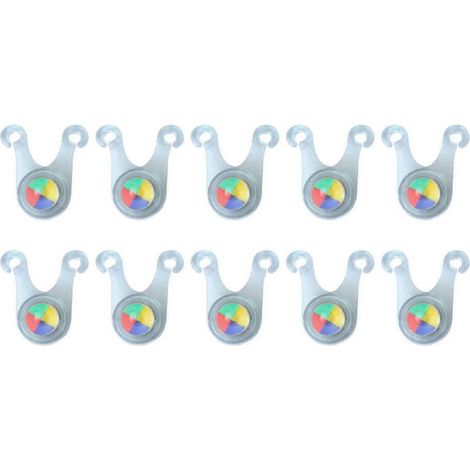 Protection lumineuse pour tente avec corde, petite lampe torche multicolore suspendue --- (1/5)