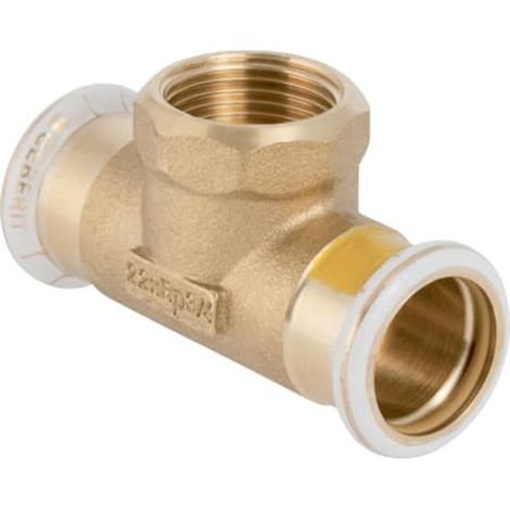 Geberit Mapress Cobre Te con rosca hembra (Gas), DN 12 / 15 / 12, 34735