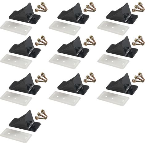 10-teiliges Set Eis- und Schneeschutz für Wohnmobile, schwarz, Schneeschutzpaneel geeignet für Wohnmobilumbauten (1/5)