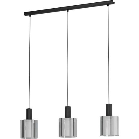 [GEBRAUCHT] B-Ware Eglo Leuchten GOROSIBA Hängeleuchte Pendelleuchte Schwarz 3-flammig Lampe Licht (1/2)