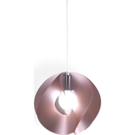 Lampadario a sospensione ATOM Rosa diametro 45x h42 cm (1/2)