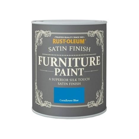 Rust-Oleum Satin Furniture Paint - Cornflower Blue - 750ML