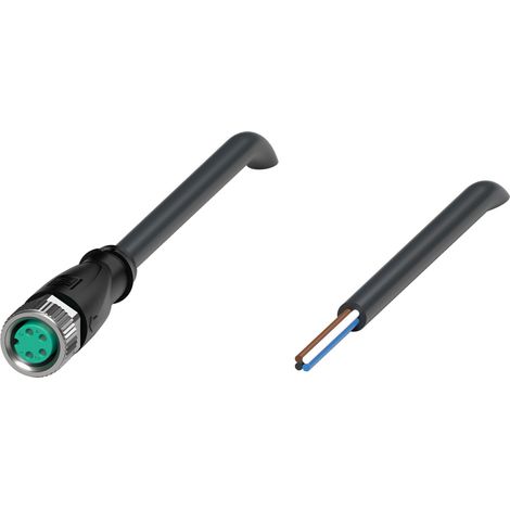 Pepperl+Fuchs Kabeldose V31-GM-BK10M-PUR-U schwarz 4-polig gerade M8