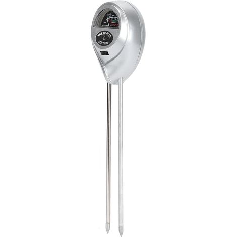 Testeur de sol 3 en 1 : humidité/pH/lumière ambiante, détecteur d’argent pour la plantation horticole (1/5)