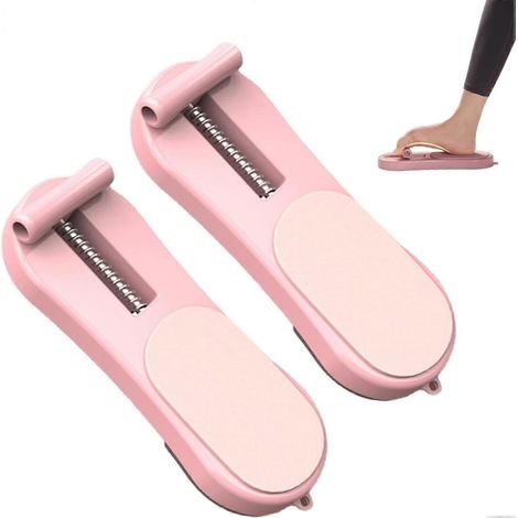 Appareil musculation voûte plantaire résistance ajustable, correcteur pieds plats ressort intégré, pour danse classique et fitness (1/5)