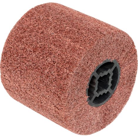 Rodillo de fibra sintetica para satinado 100x120 mm gr 120