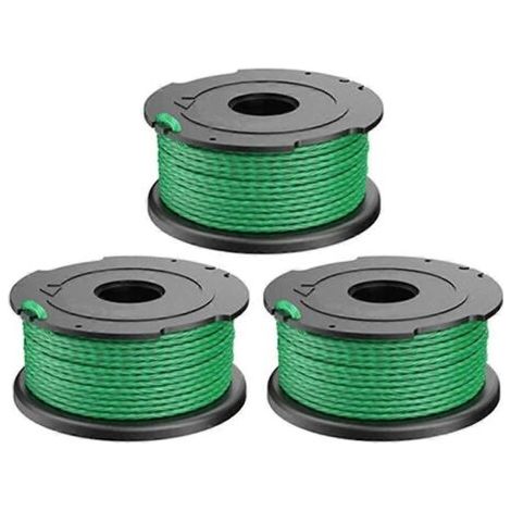 Bobine ABS A6486 en 3 parties pour tondeuse Black & Decker, tête de coupe-bordures à fil nylon - AquaForge (1/3)