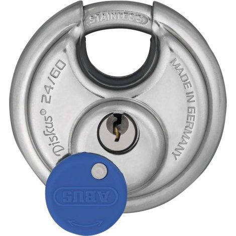 Abus Diskus 24IB-60 SL 7 Lucchetto Grigio (1/4)