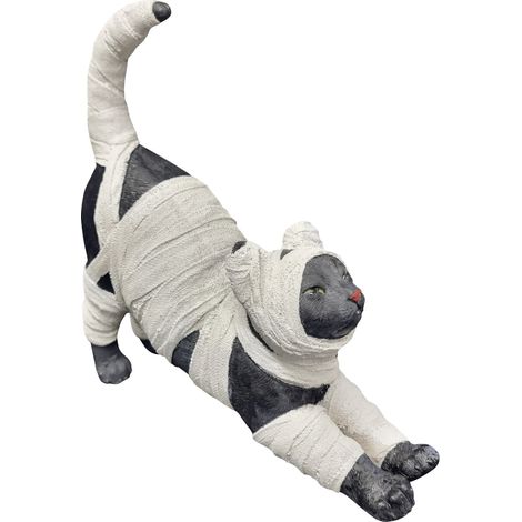 Dekofigur Katzen Mumie 27 cm bunt Dekofigur