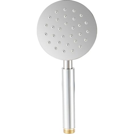 Tête de douche haute pression ronde G1/2, pommeau de douche à main pour salle de bain avec jet puissant. (1/5)