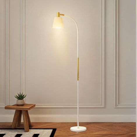 Lampadaire réglable de 127 à 160 cm 49 x 21 x 160 cm (1/5)