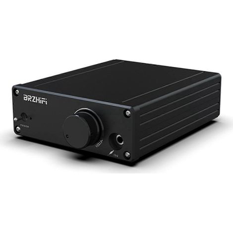 Amplificateur de puissance audio numérique MA12070, haut-parleurs noirs (1/5)