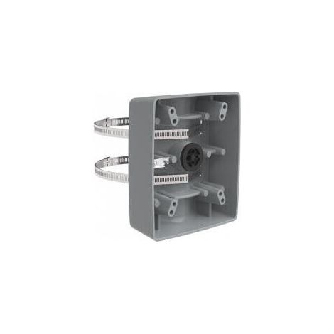 Soporte para mástil Axis T91B57 gris, 01446-001 (1/2)