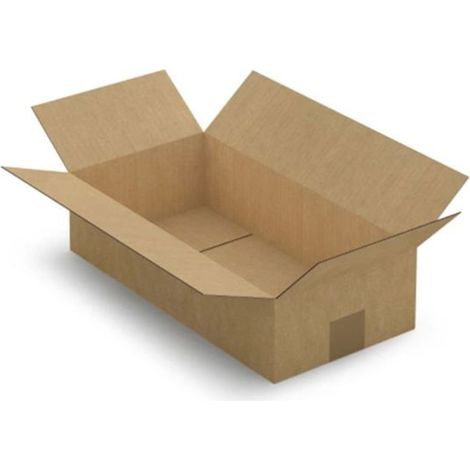 Carton d'emballage 40 x 20 x 10 cm - Simple cannelure