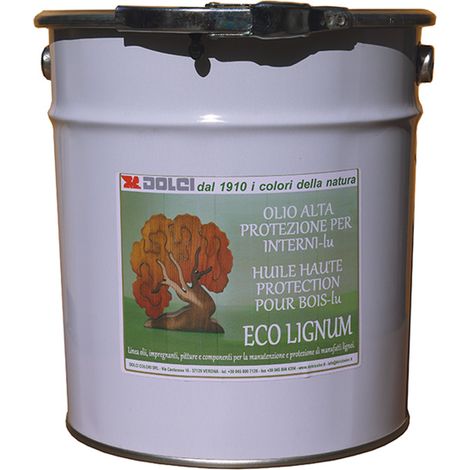 0.75L-incolore-Huile pour bois naturelle intérieure haute qualité à l'HUILE de Tung (1L/21m2) Dolci (1/2)