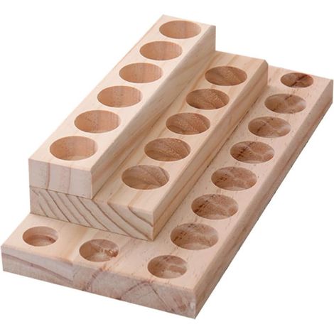 3 stöckiges Massivholzregal für Ätherische Öle mit Stabiler Struktur und Praktischem Desktop Aufbewahrungsorganizer für Wohnzimmer und Schreibtisch (1/5)